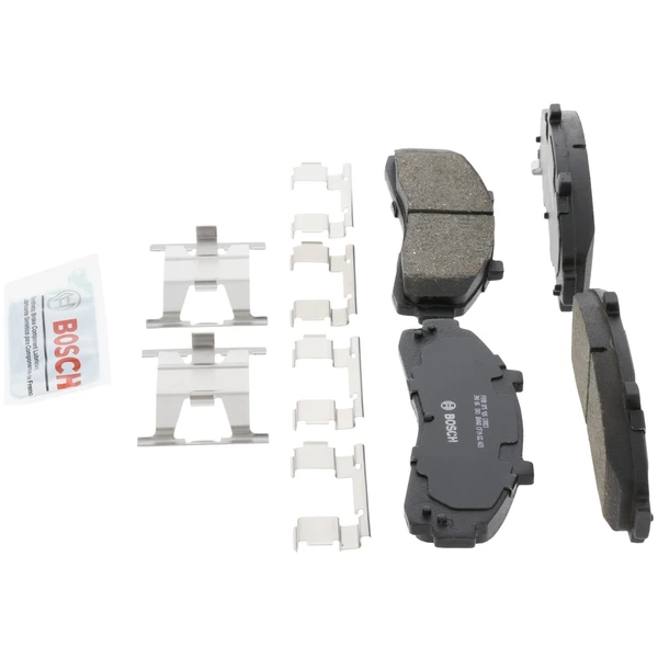 Disc Brake Pad Set - Front Side - Bosch BC652