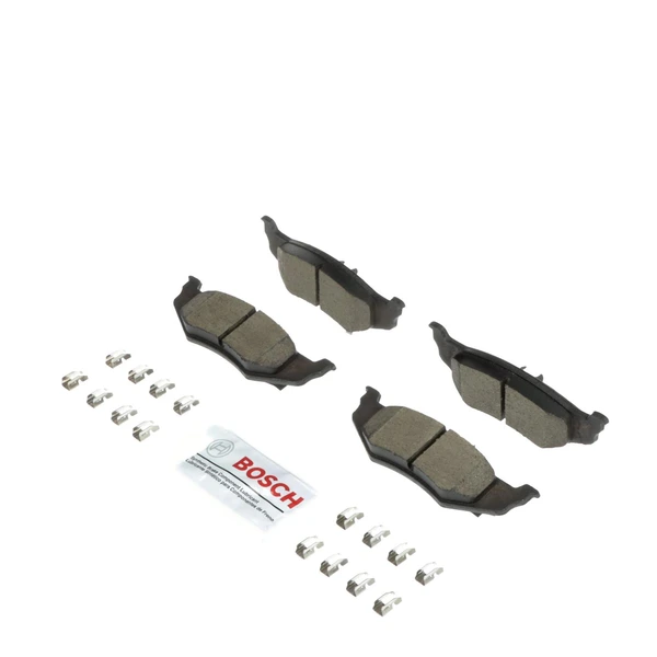 Disc Brake Pad Set - Rear Side - Bosch BC658