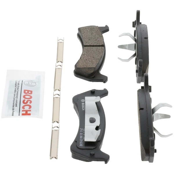 Disc Brake Pad Set - Rear Side - Bosch BC667