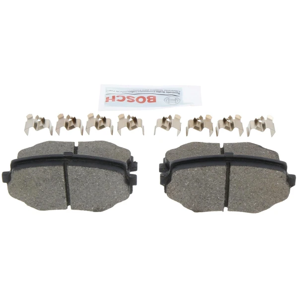 Disc Brake Pad Set - Front Side - Bosch BC680