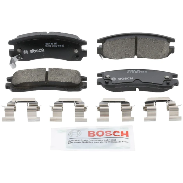 Disc Brake Pad Set - Rear Side - Bosch BC698
