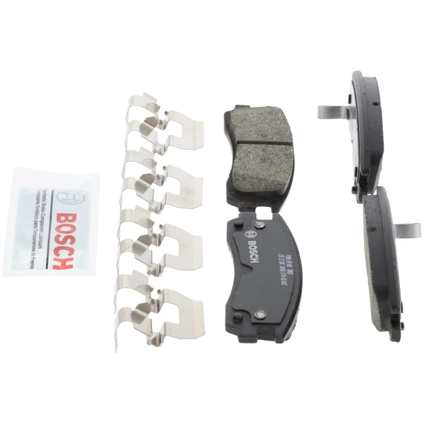 Disc Brake Pad Set - Rear Side - Bosch BC698