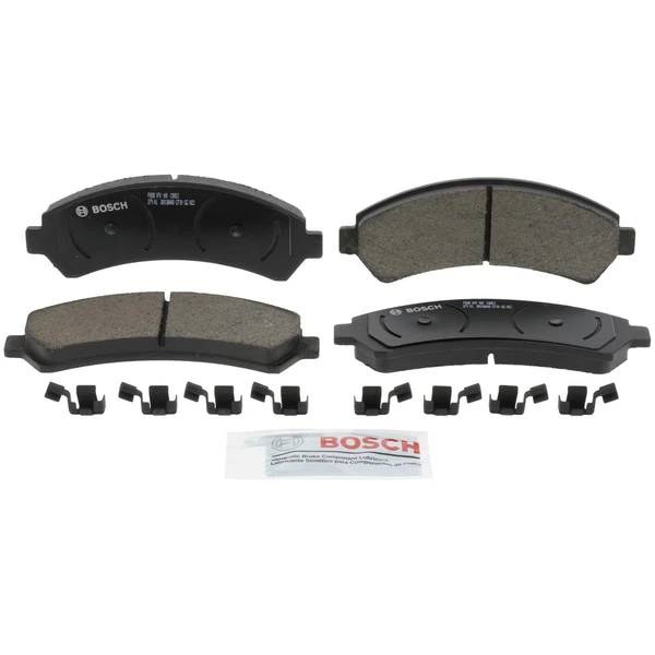 Disc Brake Pad Set - Front Side - Bosch BC726