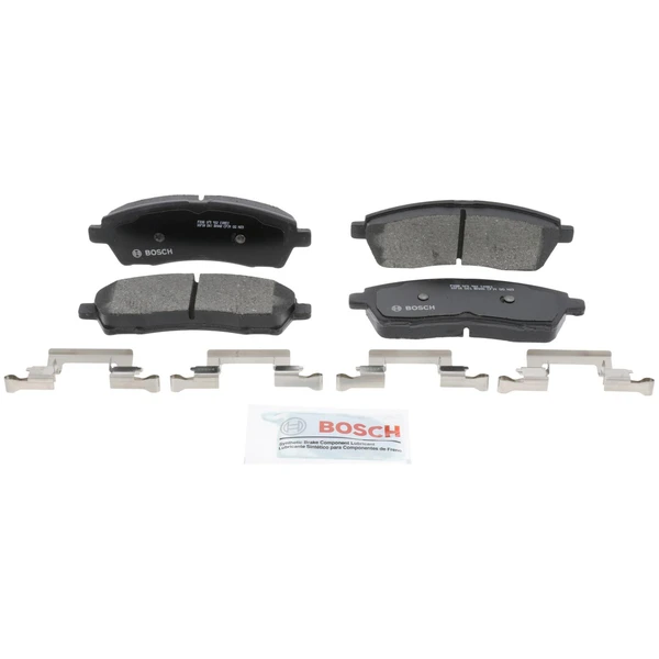 Disc Brake Pad Set - Rear Side - Bosch BC757