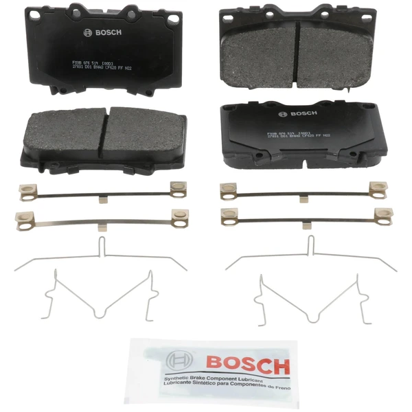 Disc Brake Pad Set - Front Side - Bosch BC772
