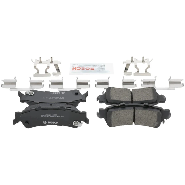 Disc Brake Pad Set - Rear Side - Bosch BC792