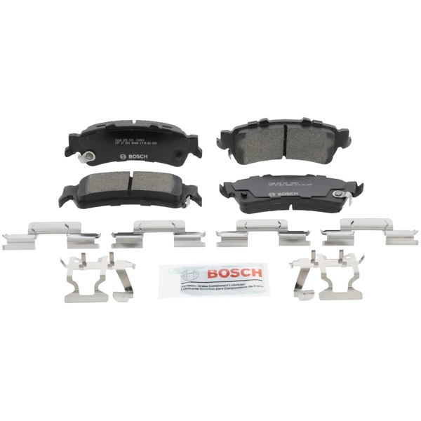 Disc Brake Pad Set - Rear Side - Bosch BC792