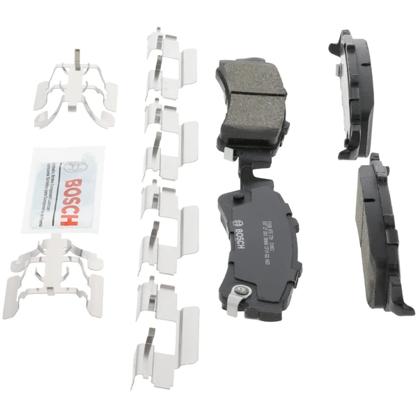 Disc Brake Pad Set - Rear Side - Bosch BC792