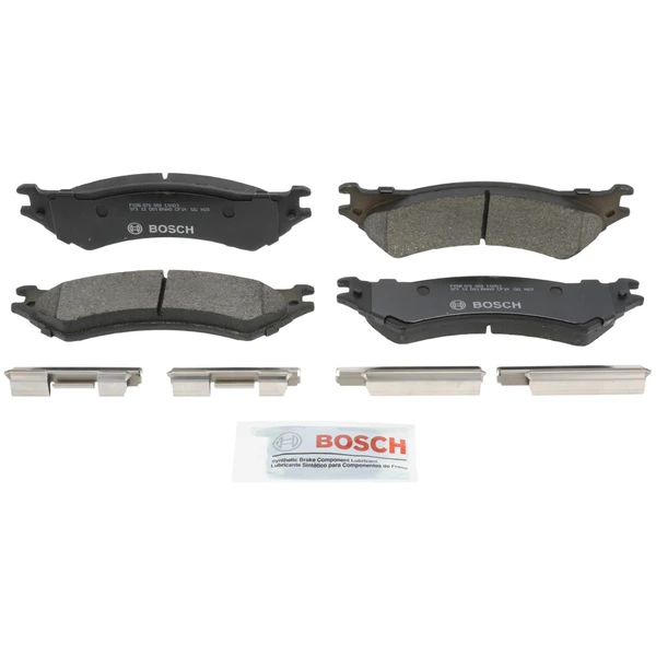 Disc Brake Pad Set - Rear Side - Bosch BC802