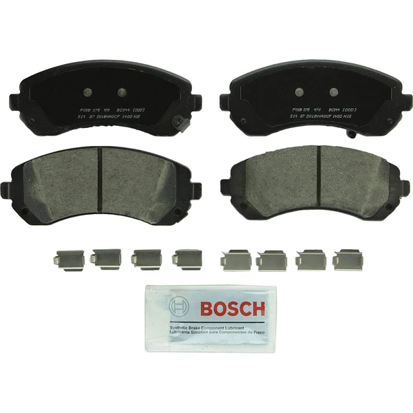Disc Brake Pad Set - Front Side - Bosch BC844