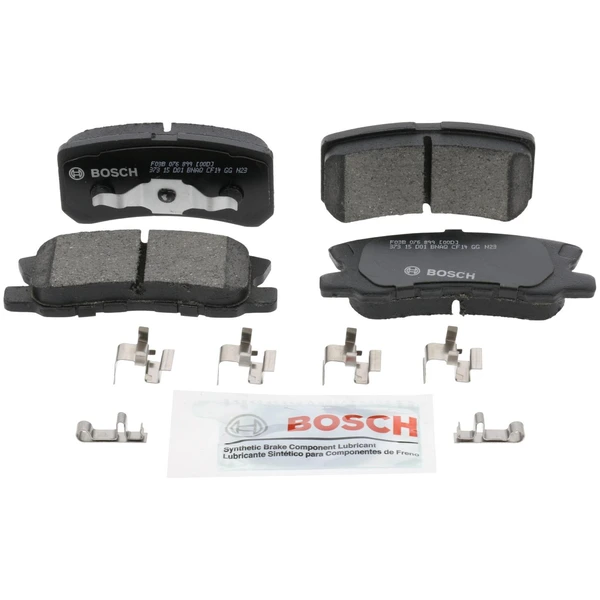 Disc Brake Pad Set - Rear Side - Bosch BC868
