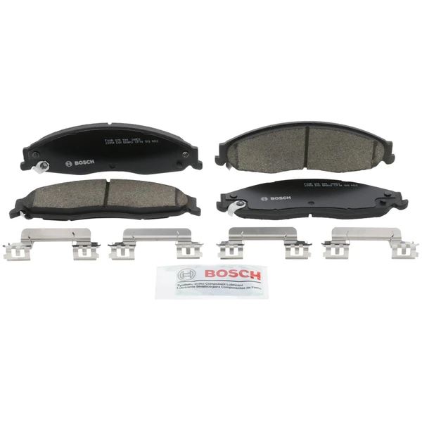 Disc Brake Pad Set - Front Side - Bosch BC921