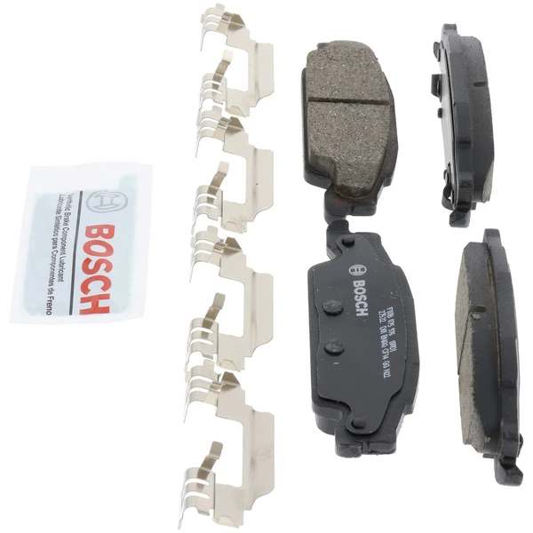 Disc Brake Pad Set - Rear Side - Bosch BC922