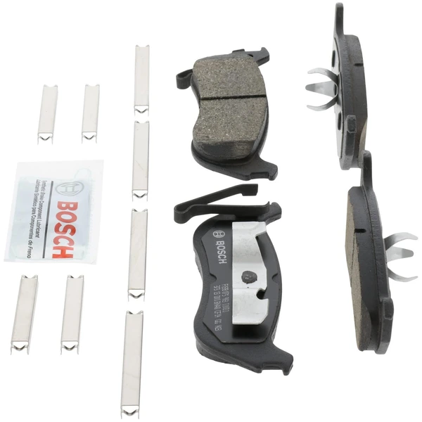 Disc Brake Pad Set - Rear Side - Bosch BC964