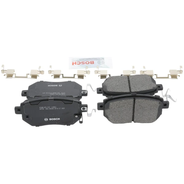 Disc Brake Pad Set - Front Side - Bosch BC969