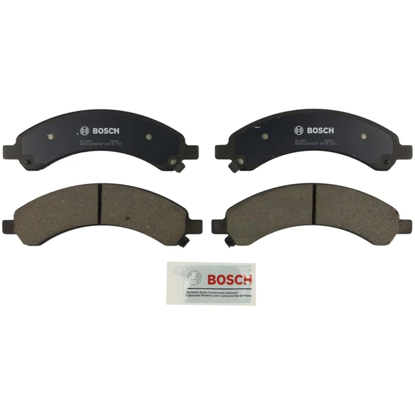 Disc Brake Pad Set - Rear Side - Bosch BC989