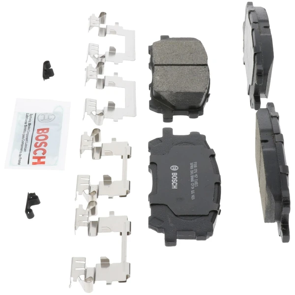 Disc Brake Pad Set - Front Side - Bosch BC1005