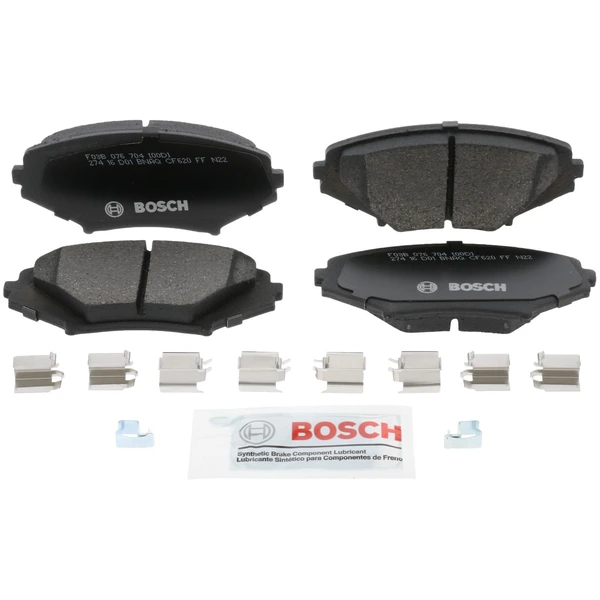 Disc Brake Pad Set - Front Side - Bosch BC1009