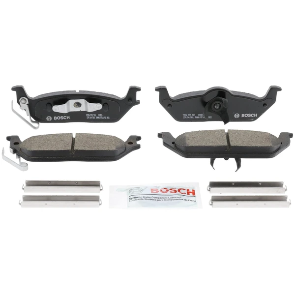 Disc Brake Pad Set - Rear Side - Bosch BC1012