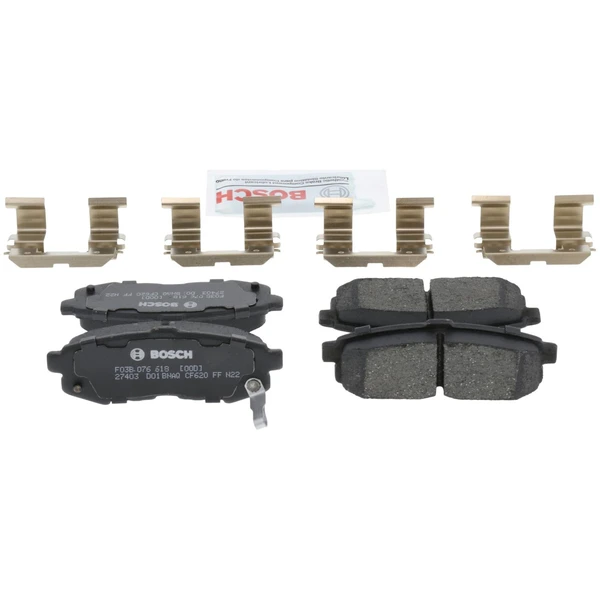 Disc Brake Pad Set - Rear Side - Bosch BC1073