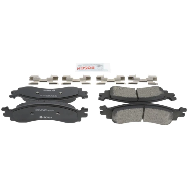 Disc Brake Pad Set - Front Side - Bosch BC1158
