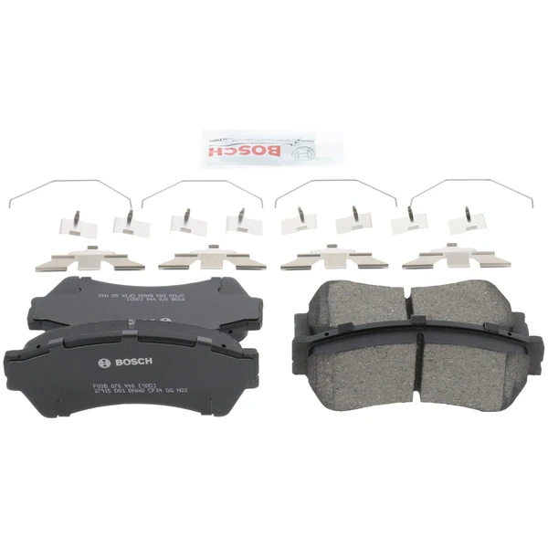 Disc Brake Pad Set - Front Side - Bosch BC1164