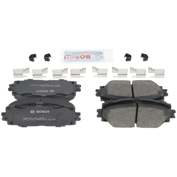 Disc Brake Pad Set - Front Side - Bosch BC1184