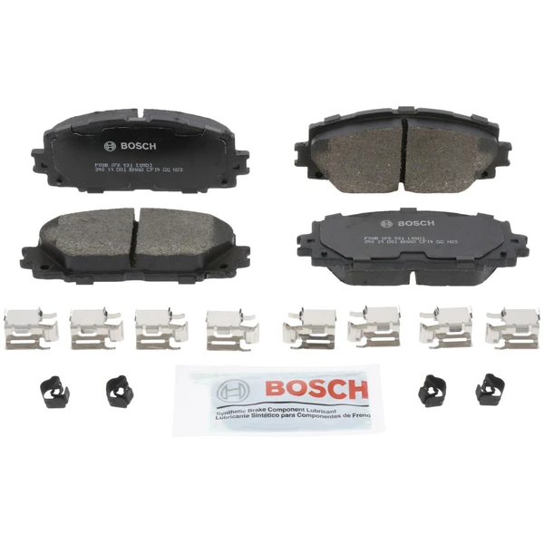 Disc Brake Pad Set - Front Side - Bosch BC1184