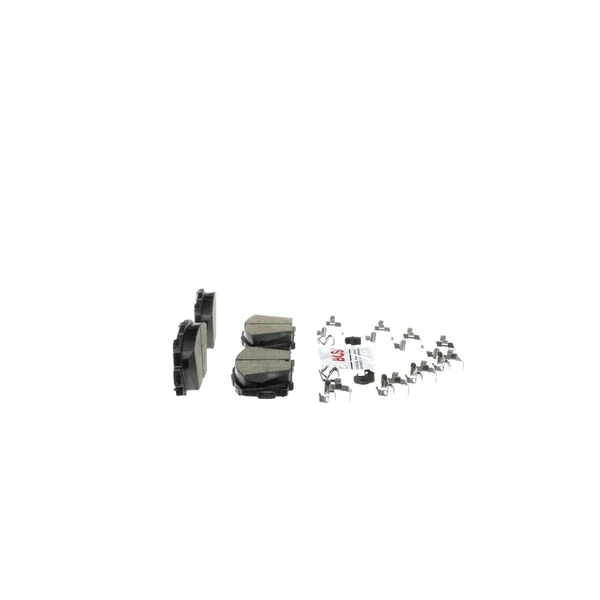 Disc Brake Pad Set - Front Side - Bosch BC1184A