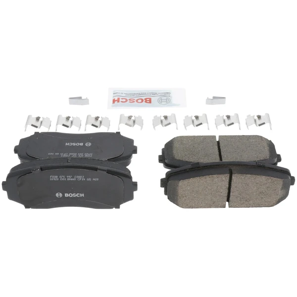 Disc Brake Pad Set - Front Side - Bosch BC1258