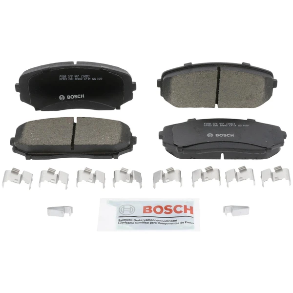 Disc Brake Pad Set - Front Side - Bosch BC1258