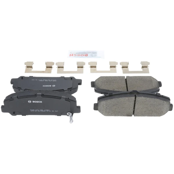 Disc Brake Pad Set - Front Side - Bosch BC1286