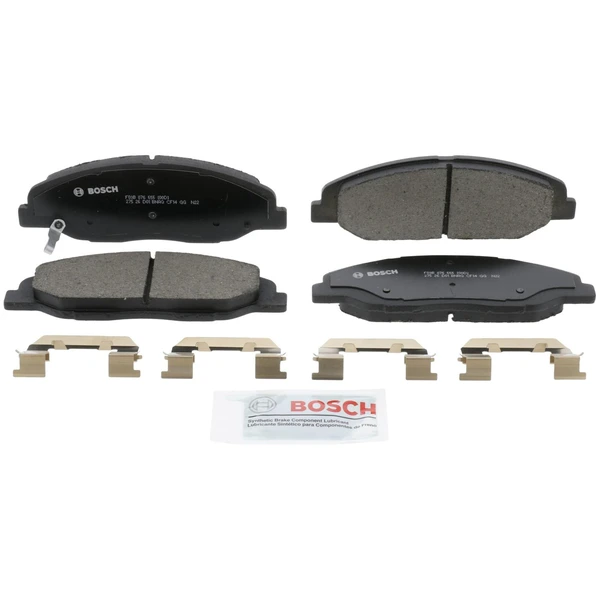 Disc Brake Pad Set - Front Side - Bosch BC1332