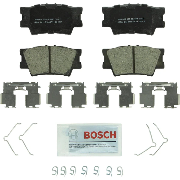 Disc Brake Pad Set - Rear Side - Bosch BC1632