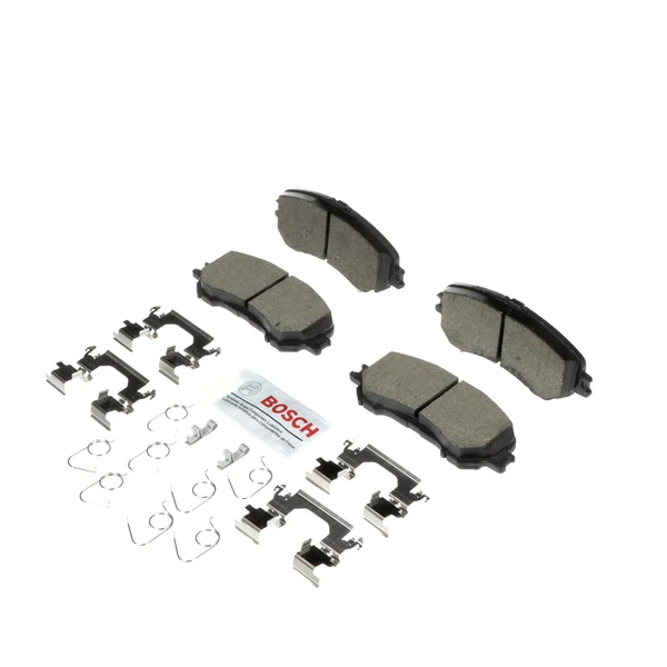 Disc Brake Pad Set - Front Side - Bosch BC1737
