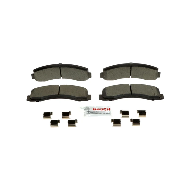 Disc Brake Pad Set - Front Side - Bosch BC2087
