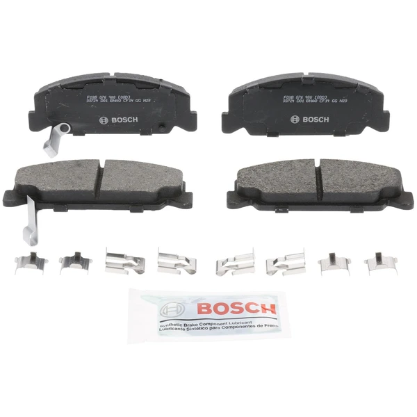 Disc Brake Pad Set - Front Side - Bosch BC273