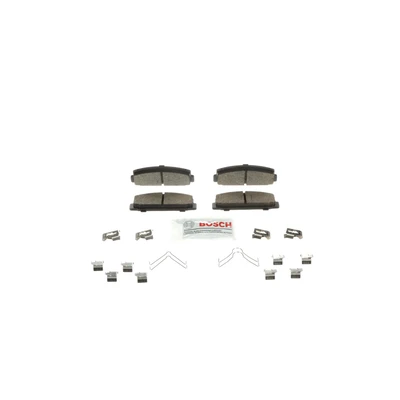 Disc Brake Pad Set - Rear Side - Bosch BC332