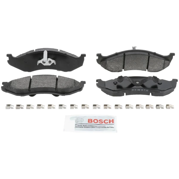 Disc Brake Pad Set - Front Side - Bosch BE477H