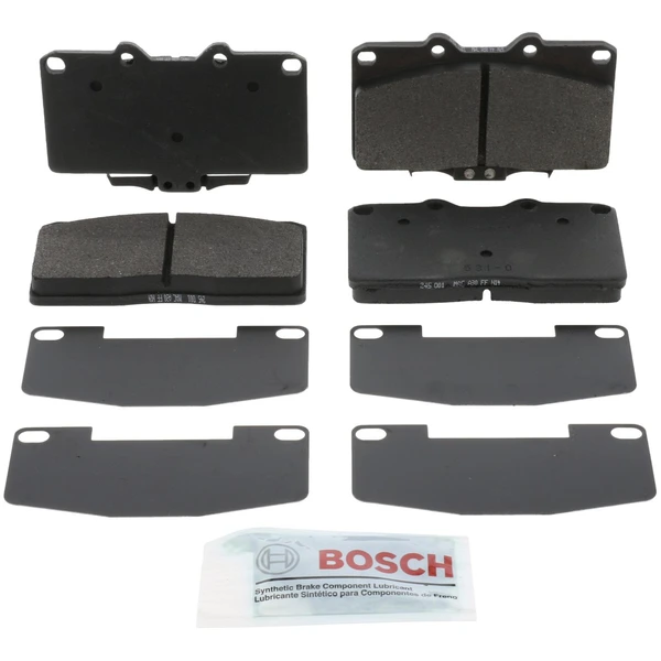 Disc Brake Pad Set - Front Side - Bosch BE531