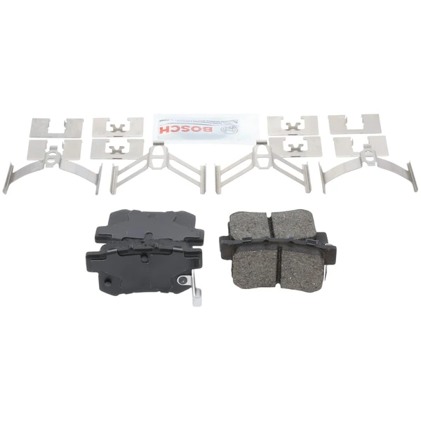 Disc Brake Pad Set - Rear Side - Bosch BE537H