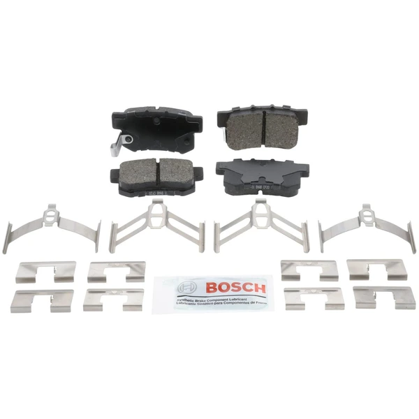 Disc Brake Pad Set - Rear Side - Bosch BE537H