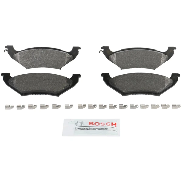 Disc Brake Pad Set - Rear Side - Bosch BE544H