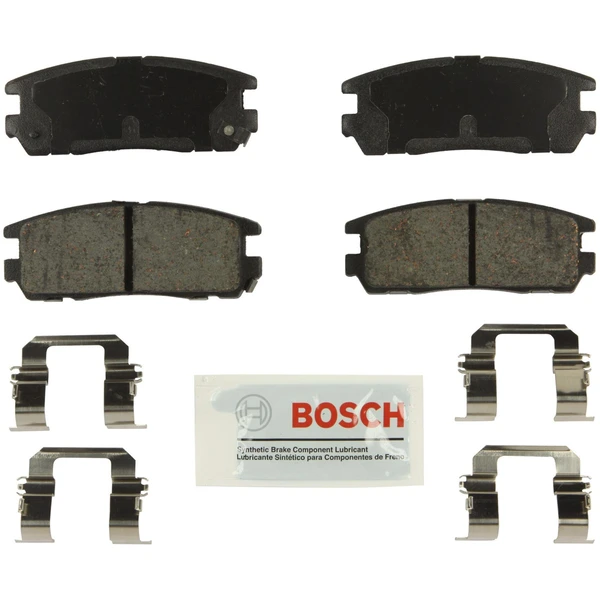 Disc Brake Pad Set - Rear Side - Bosch BE580H