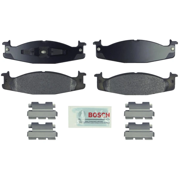 Disc Brake Pad Set - Front Side - Bosch BE632H