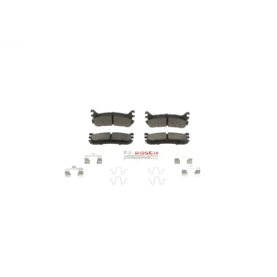 Disc Brake Pad Set - Rear Side - Bosch BE636H