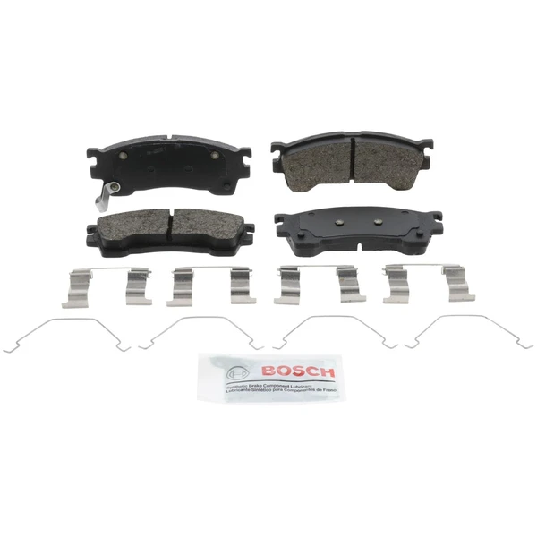 Disc Brake Pad Set - Front Side - Bosch BE637H