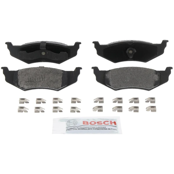 Disc Brake Pad Set - Rear Side - Bosch BE658H