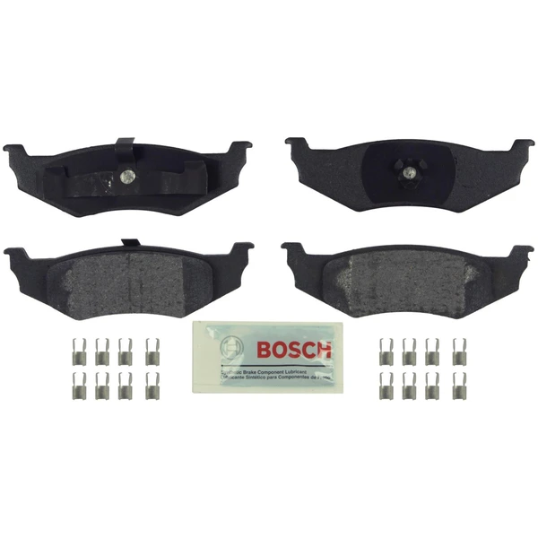 Disc Brake Pad Set - Rear Side - Bosch BE658H