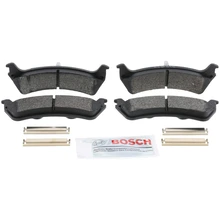 Disc Brake Pad Set - Rear Side - Bosch BE667AH